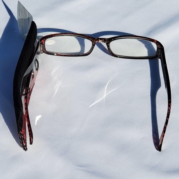 Flip Eyewear Readers +1.50 Black/Red - Picture 3 of 7